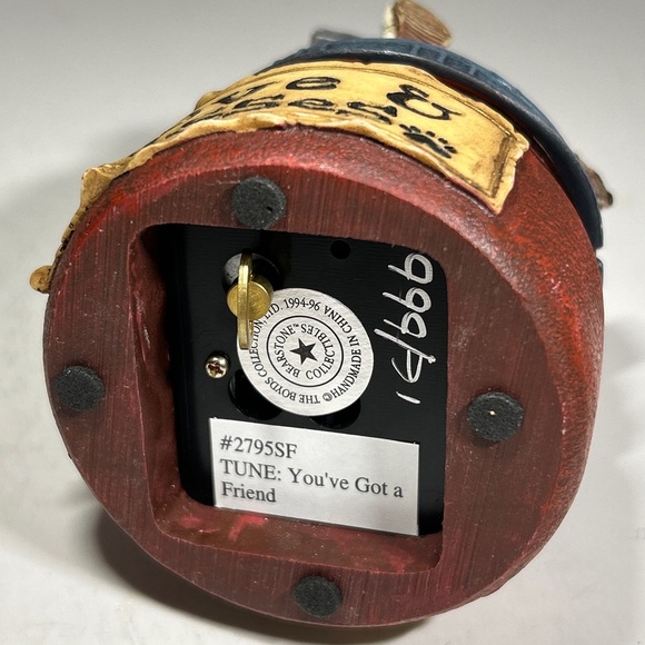 The Boyd’s Bear Collection RX Love & Kisses Nurse Music Box YOU’VE GOT A… - Picture 12 of 14